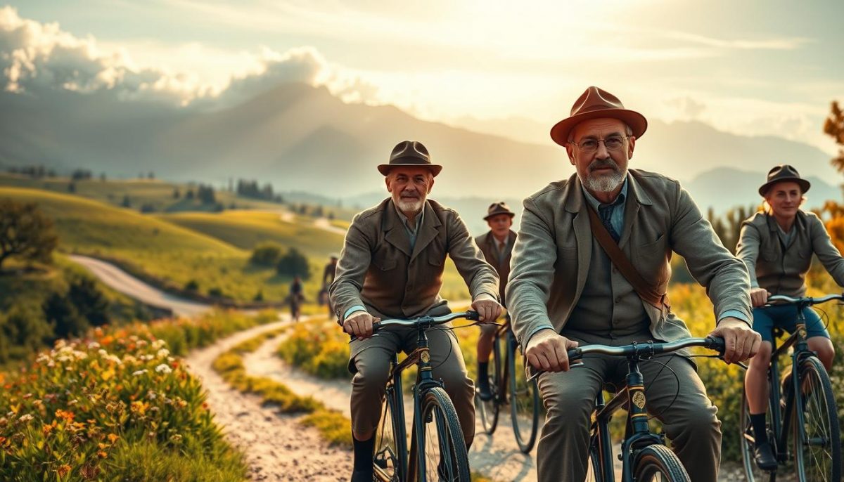 influencia de los pioneros del ciclismo